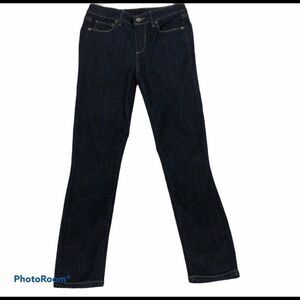 PAIGE Skinny Jeans Womens 0 Dark Wash Mid Rise